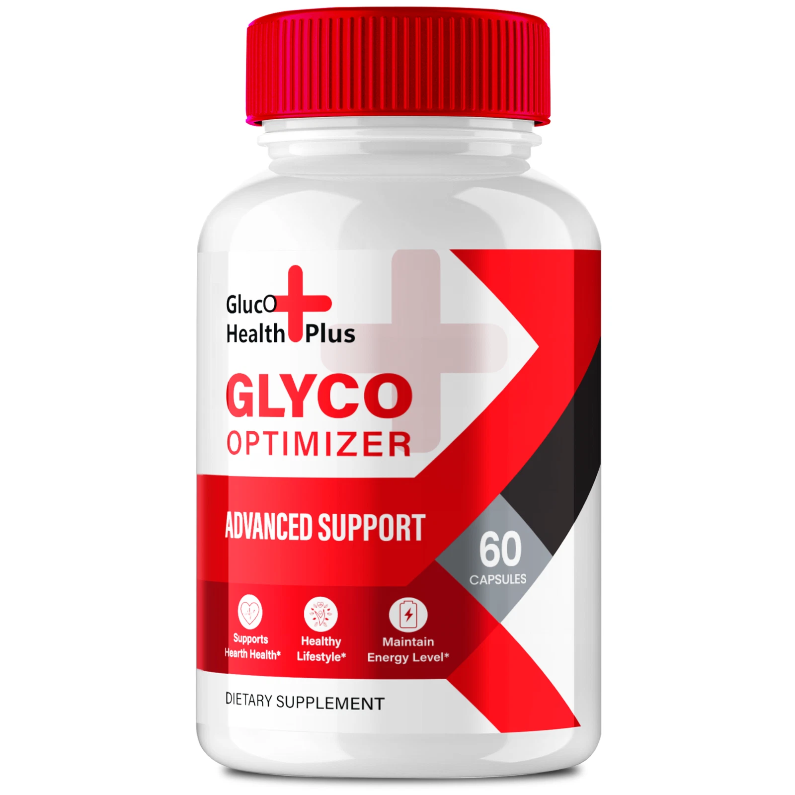 Gluco Health Plus Blood Formula Capsules, GlucoHealth Blood Sugar Pills 60ct