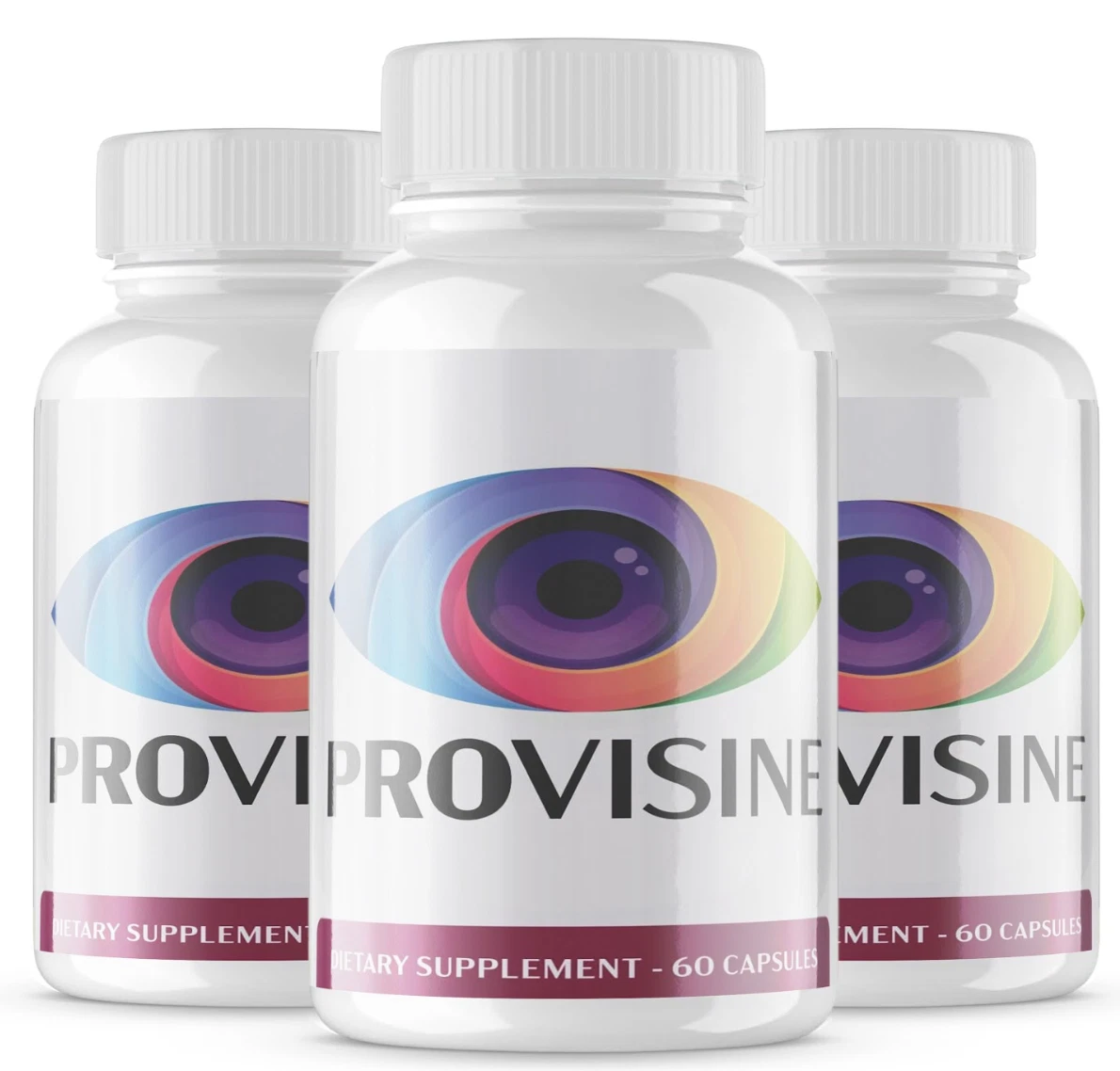 Provisine Vision Advanced Formula Adult Dietary Supplement (180 Capsules) 3 PACK
