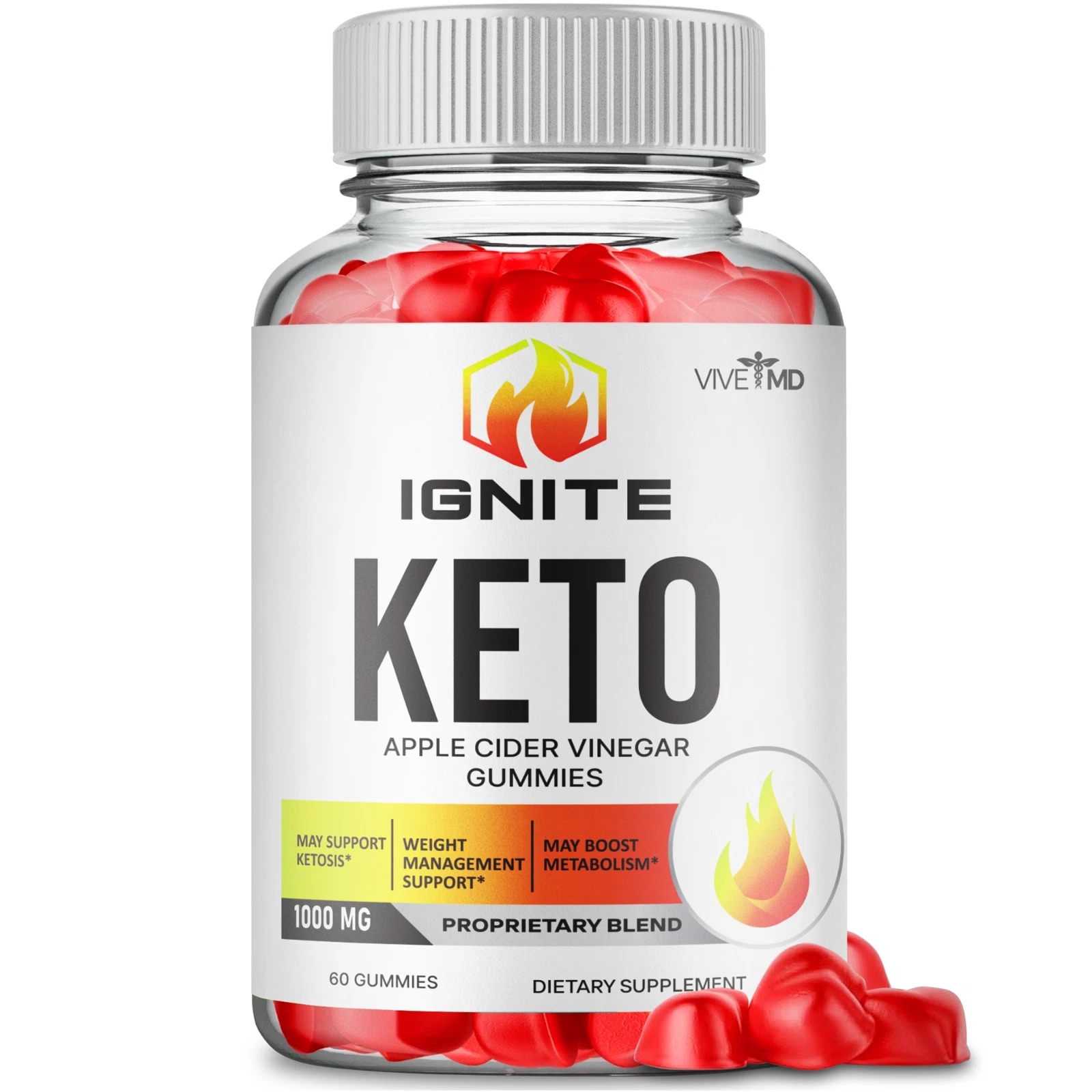 Ignite Keto ACV Gummies Keto Ignite Supplement - Official Formula (1 pack)