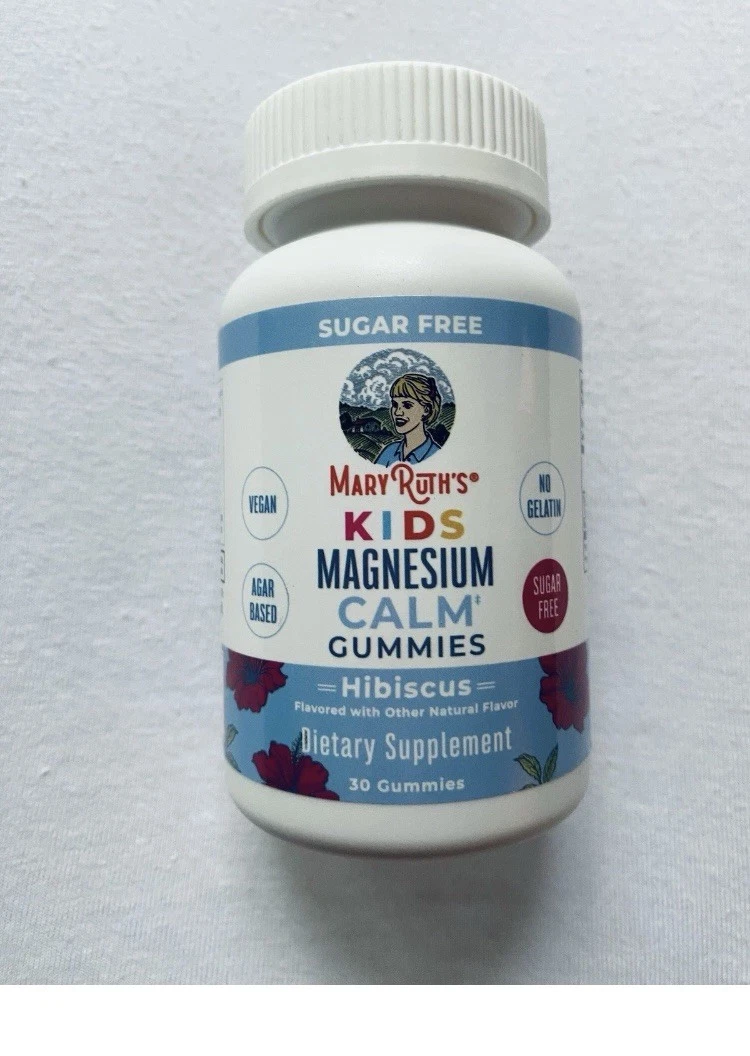 Mary Ruth’s Kids Magnesium Calm Gummies 30 Gummies EXP 3/26