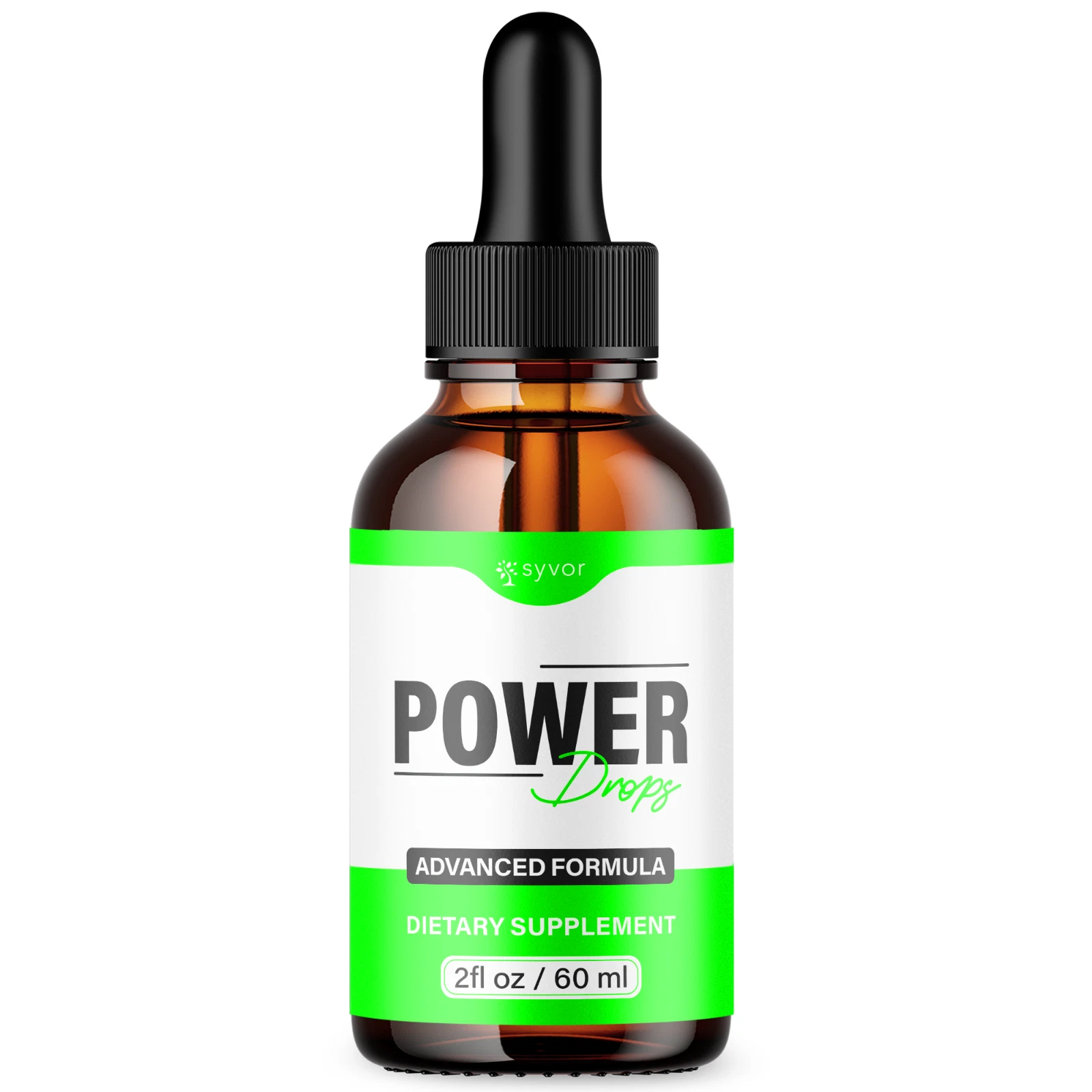 Power Drops Advanced Formula Workout Support Power Supplement Max Strength 60ML