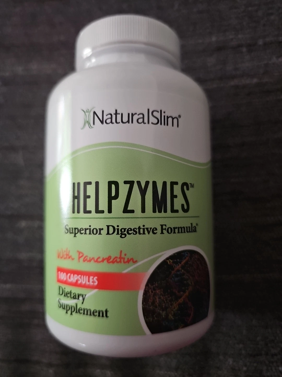 NaturalSlim Helpzymes Superior Digestive Formula - Digestive Enzymes Capsules