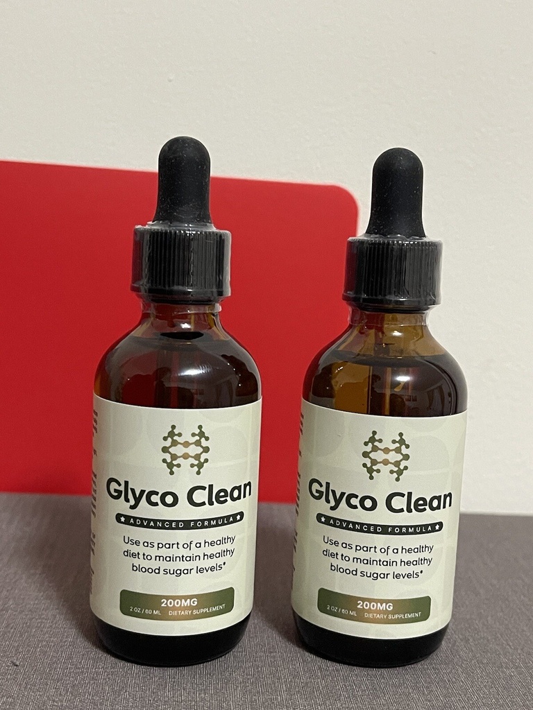GlycoClean Blood Drops - Glyco Clean Drops for Healthy Blood Supplement (2Pack)