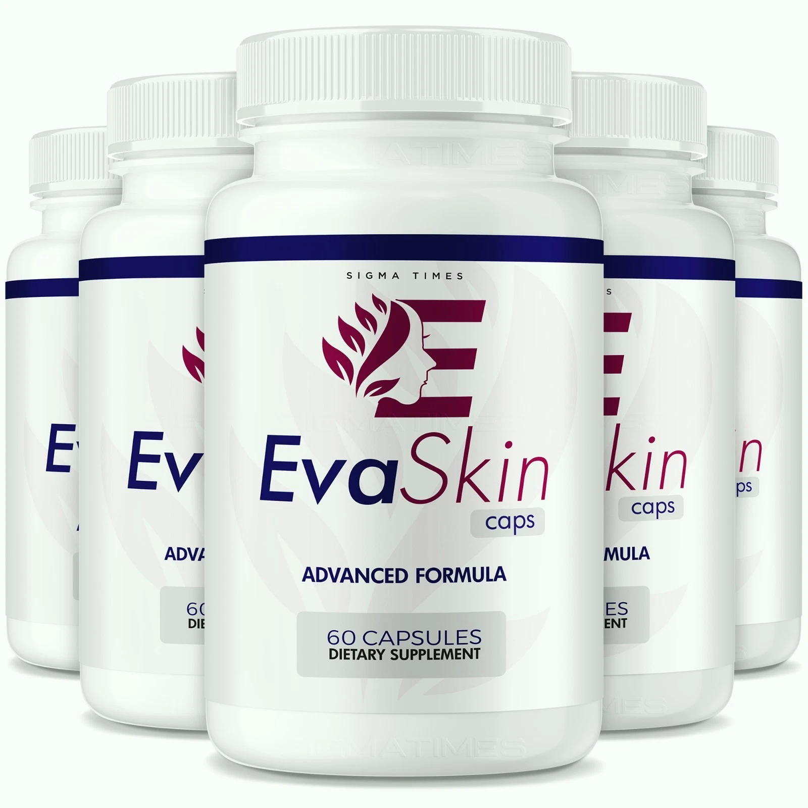 (5pk) EvaSkin Capsules– Advanced Eva Skin Care Inspired Pills for Daily Glow