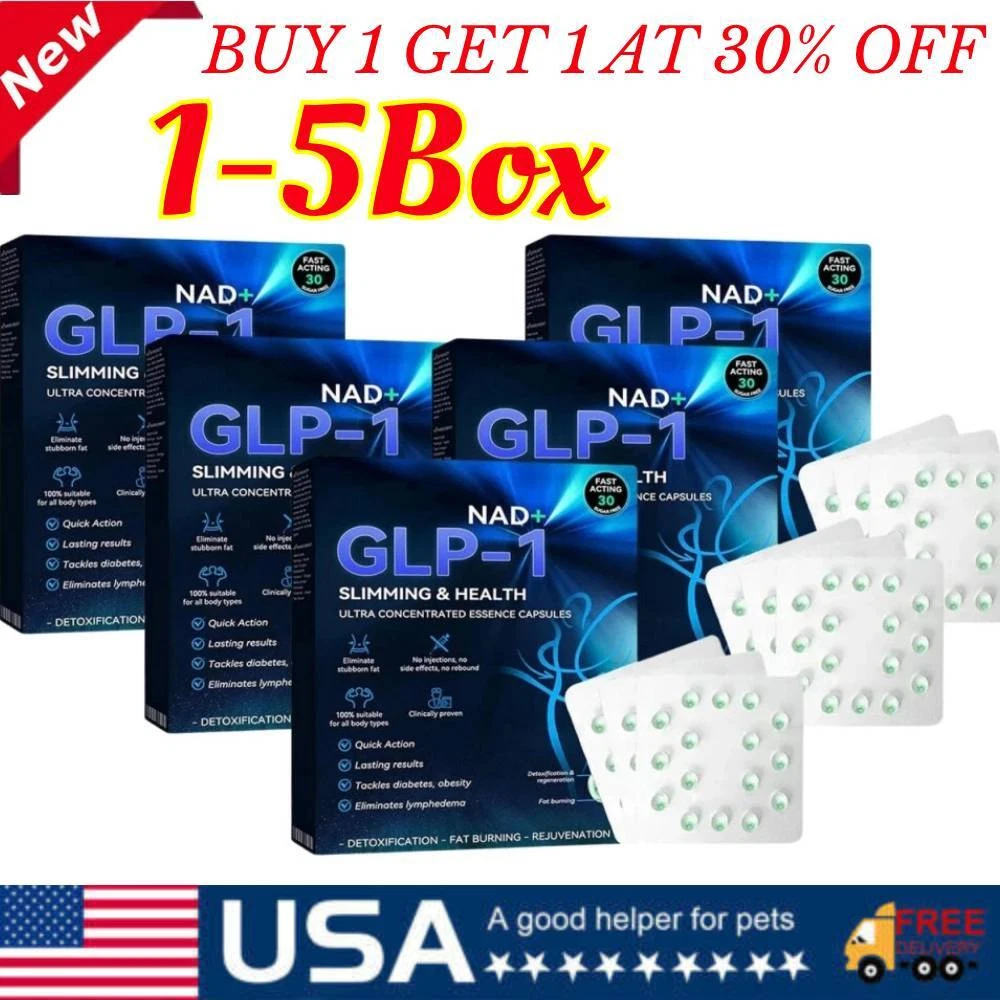 NAD+ GLP-1 Slimming & Health Pearl Peptide Ultra Concentrated Essence Capsules