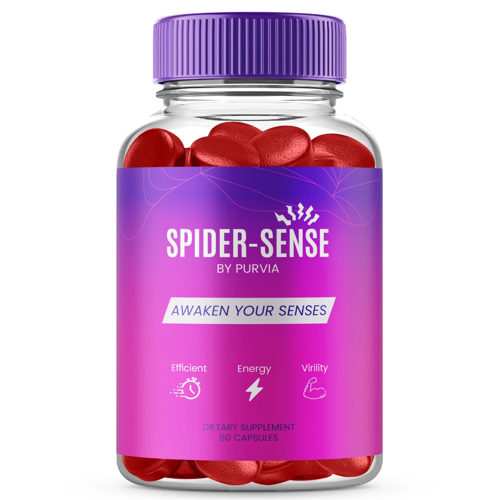 Spider Sense Gummies for Men Overall Strength Formula Health Support Supplement