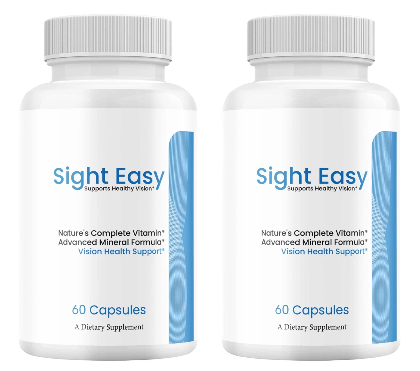 (2 Pack) Sight Easy Eye Pills, SightEasy Healthy Vision Supplements Capsules