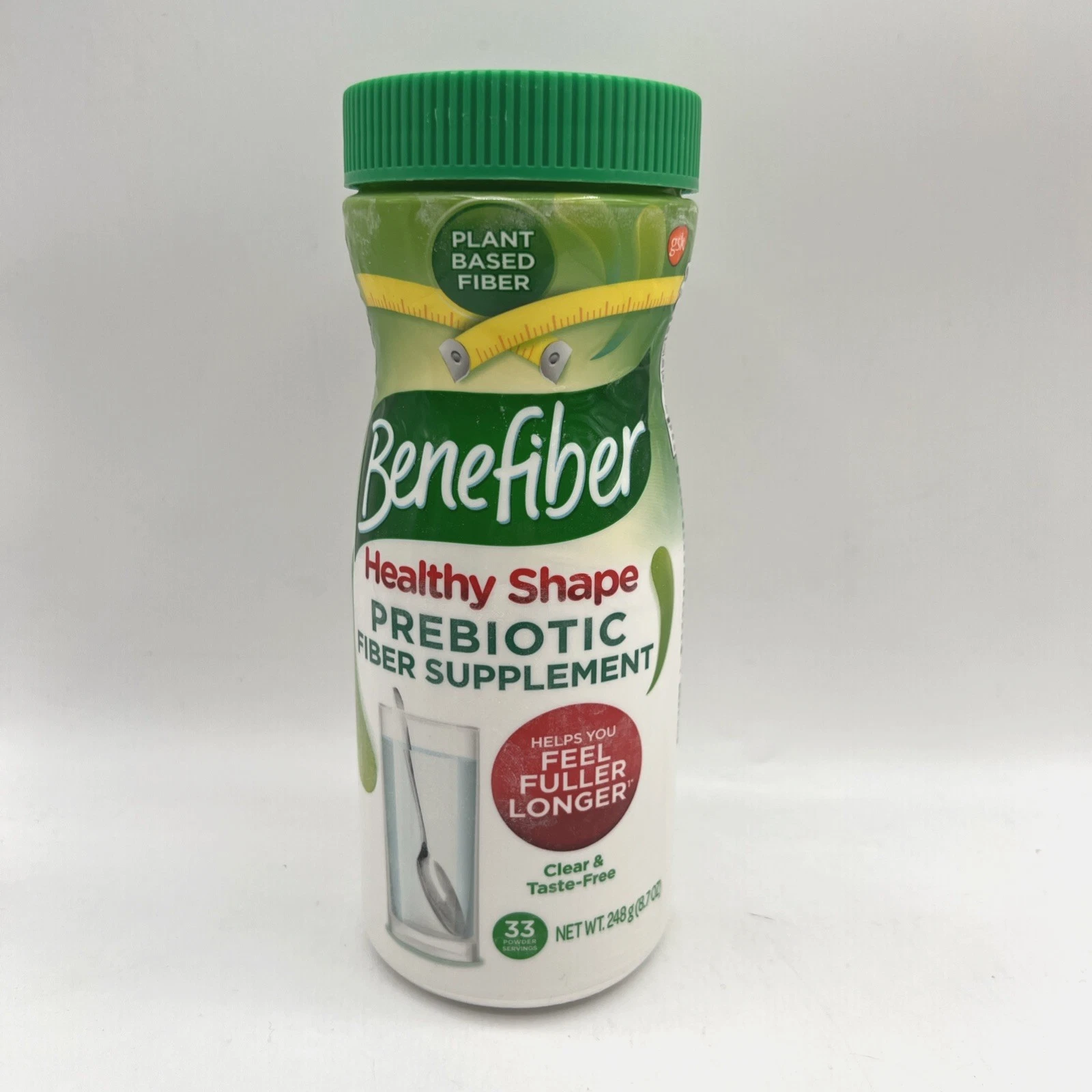 Benefiber Healthy Shape Prebiotic Fiber Supplement Powder Digestive Healt 1 Pack