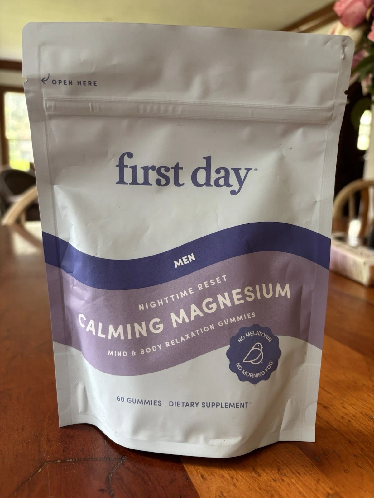 First Day Men Calming Magnesium Refill Pouch