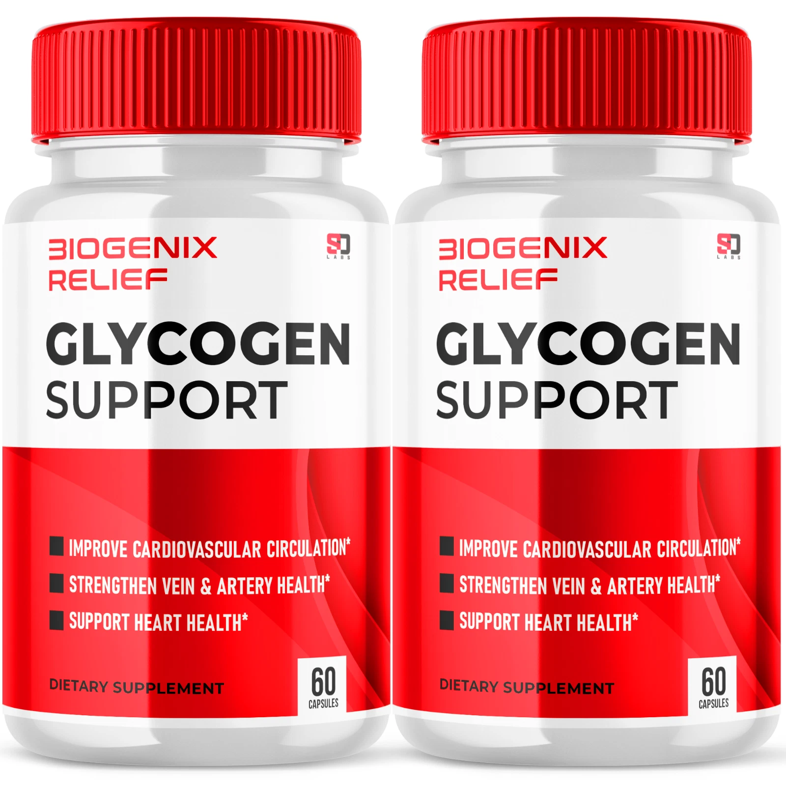 Biogenix Relief Pills for Glycogen Support and Metabolism (2 Pack)