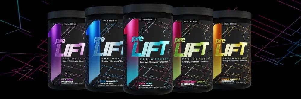 RULE ONE PROTEINS PRELIFT Pre-Workout Energy Intensity Alertness 30 Servings
