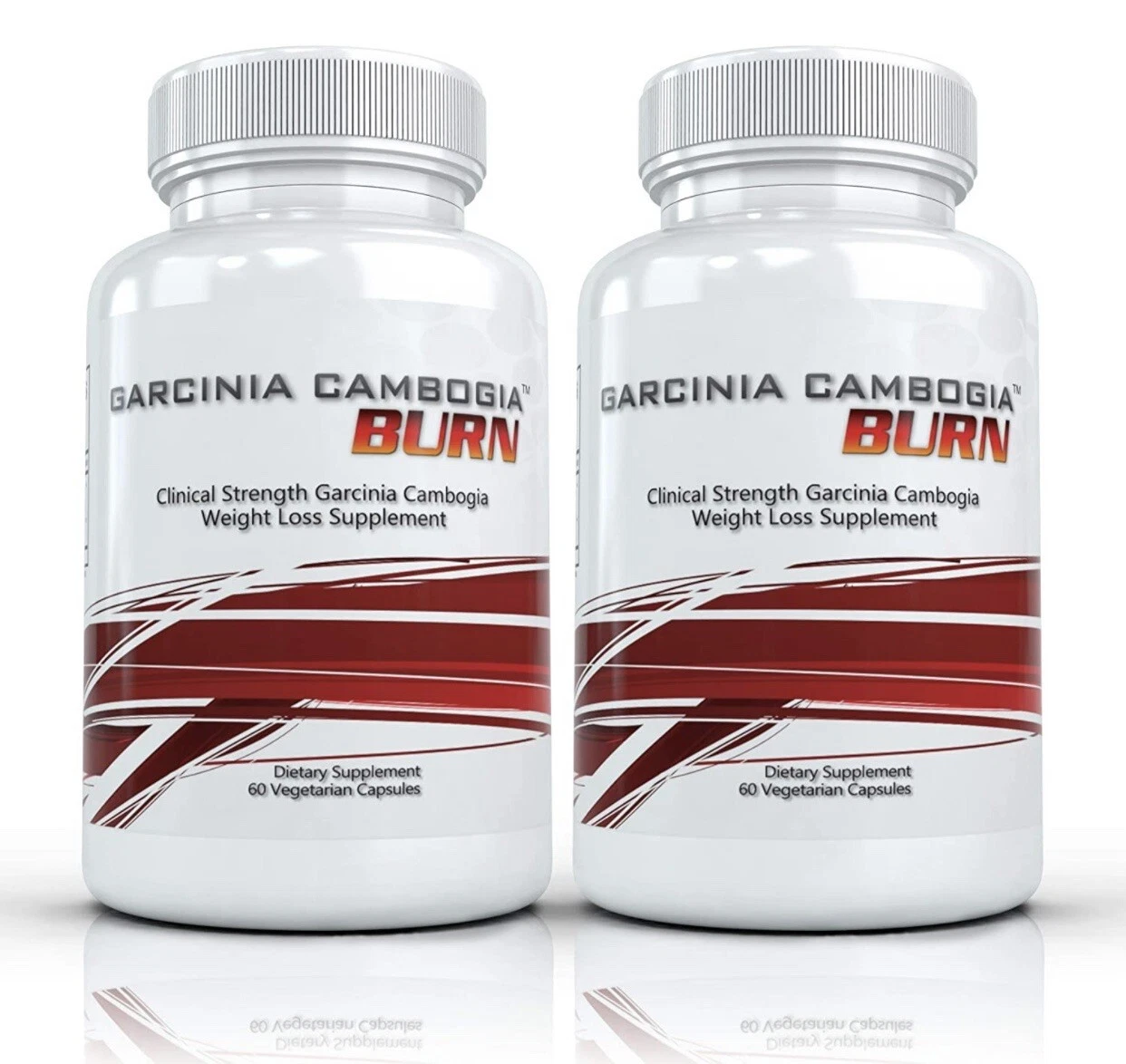 2 Bottles Garcinia Cambogia Weight Loss Supplement. 750mg/Capsule 60% HCA