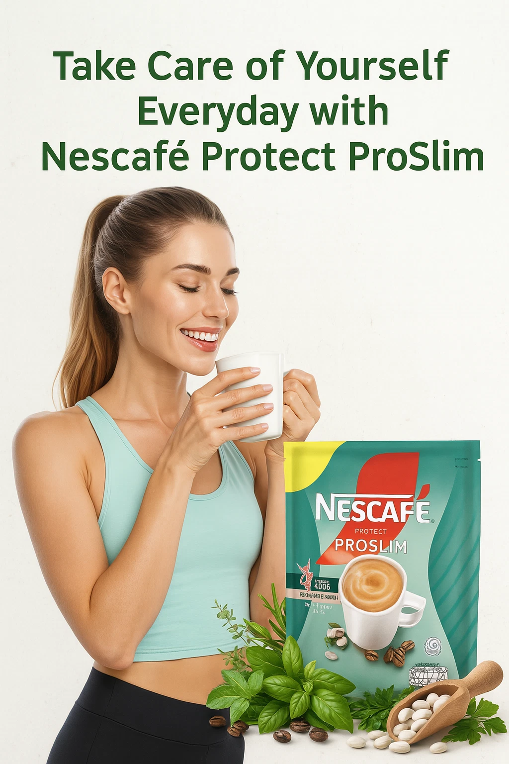 Nescafe Proslim 3in1 Thai Coffee Slim Diet Weight Loss Drink 17 Sachets
