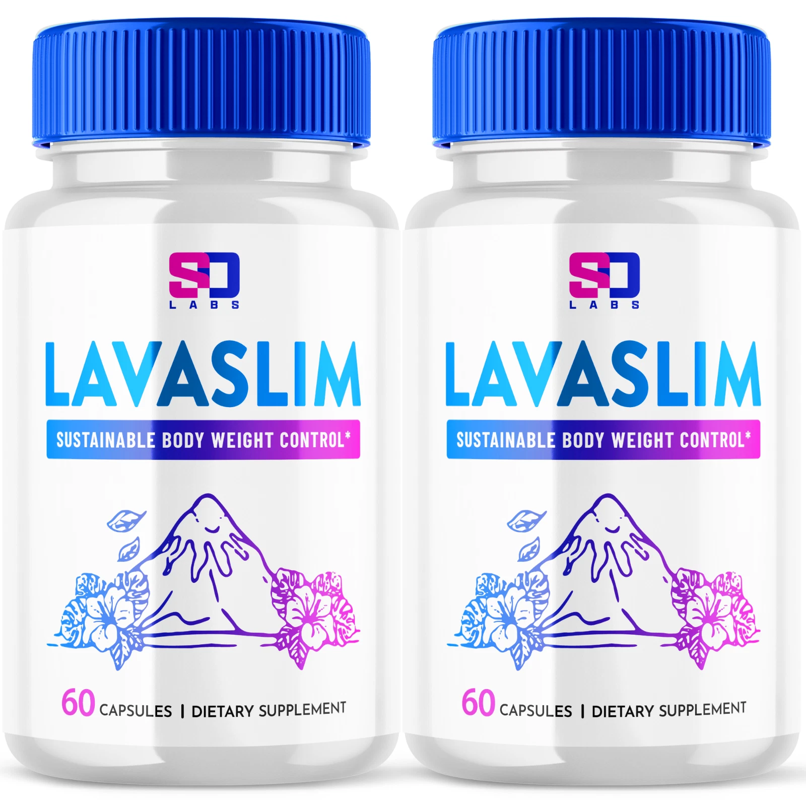 Lavaslim Supports Body Weight Control, Boosts Energy and Balance (2 Pack)