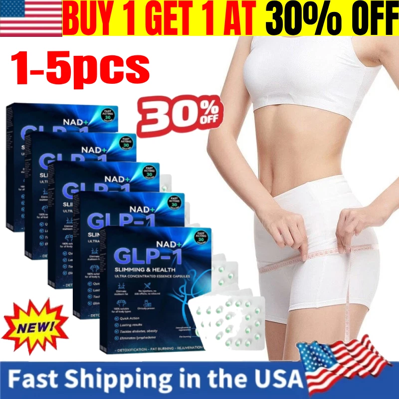 NAD+ GLP-1 Slimming &Health Pearl Peptide Ultra Concentrated Essence Capsules US