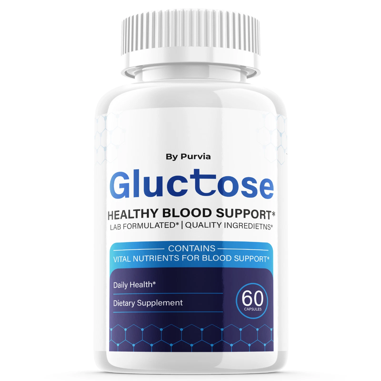 Gluctose Advanced Support Supplement, Tablets for Maximum Strength (60 Capsules)