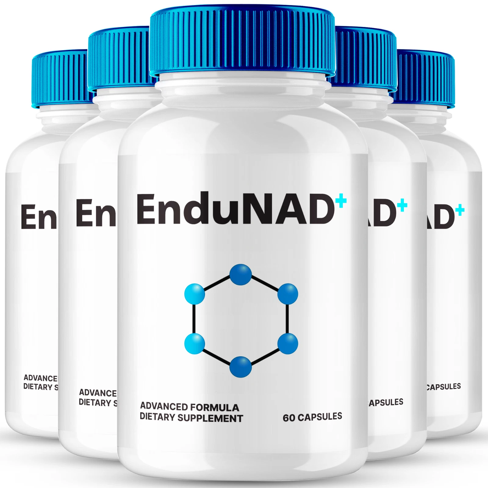(5 Pack) EnduNAD Capsules, Endu NAD Advanced Brain & Memory Supplement Pills