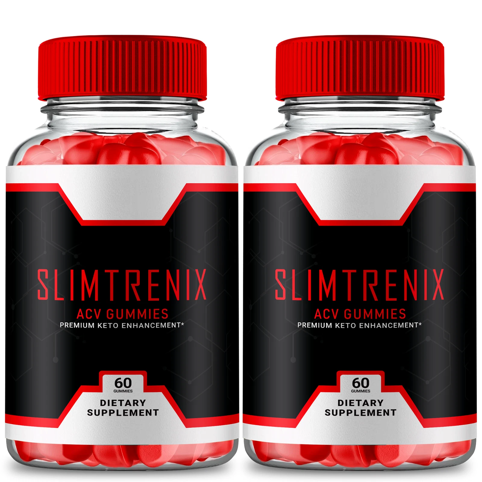 (2 Pack) Slimtrenix Keto + ACV Weight loss Gummies to Burn Fat for Energy