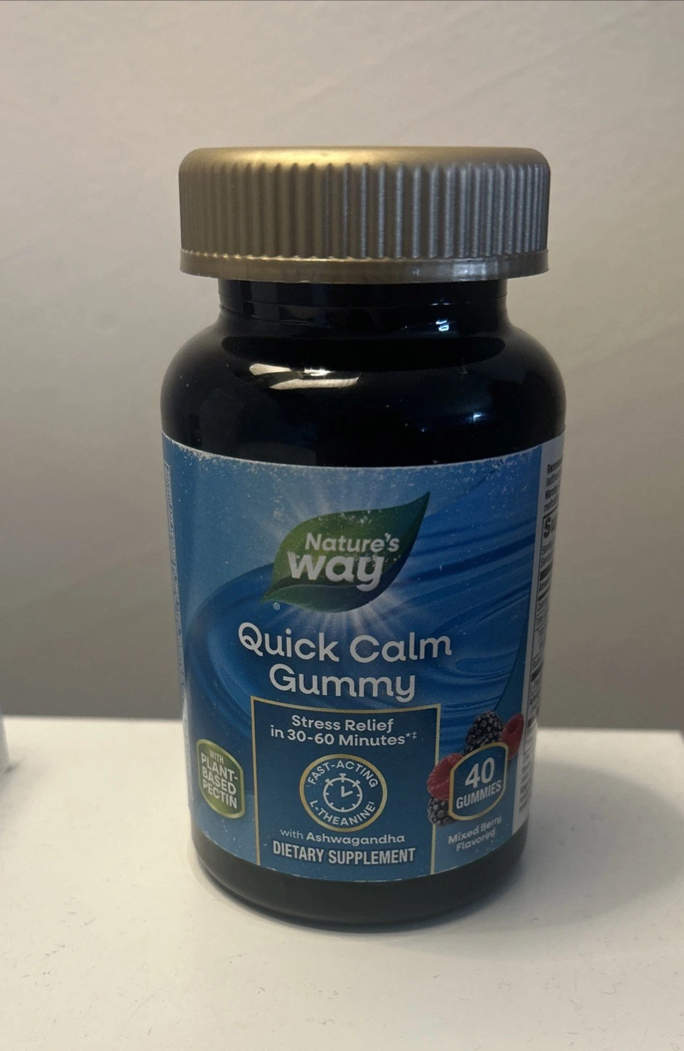 Nature's Way Quick Calm Gummy - 40 Gummies - Exp 1/26