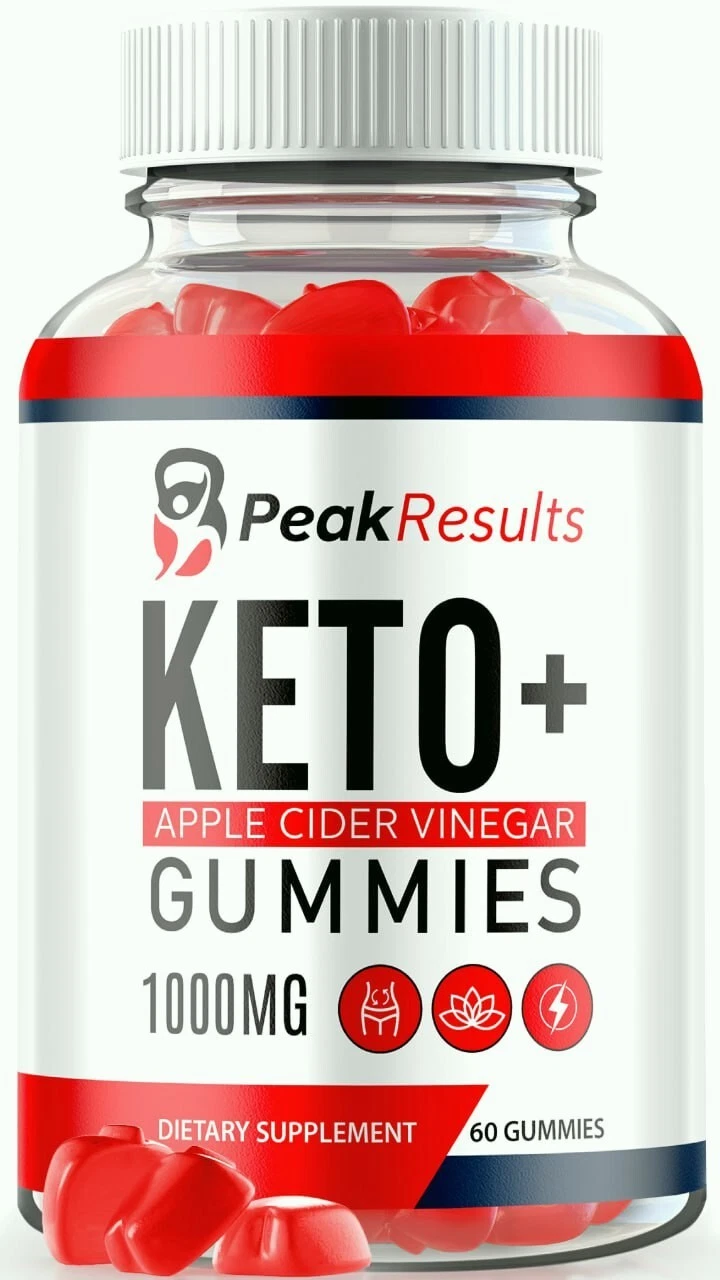 Peak Results Keto + ACV Gummies, PeakResults Advance Weight Loss Gummy 60ct