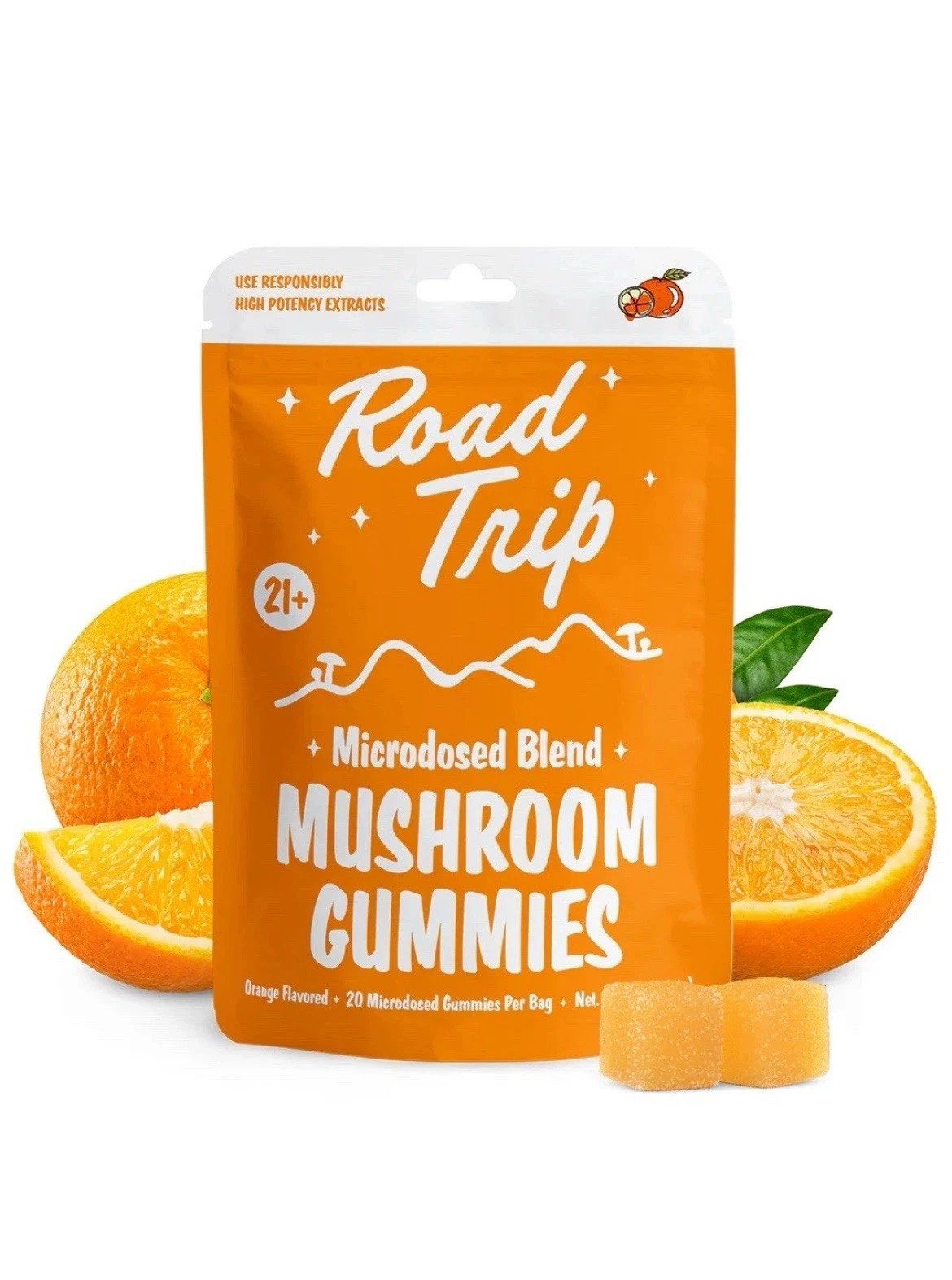 Road Trip - MICRODOSED Gummies 20/PK - Orange