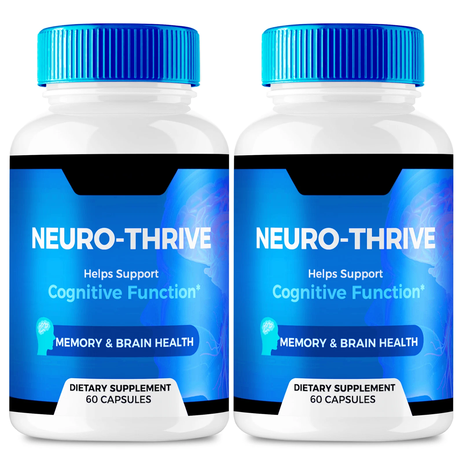 Neuro Thrive Brain Supplement Extra Strength - Official Formula (2 Pack)