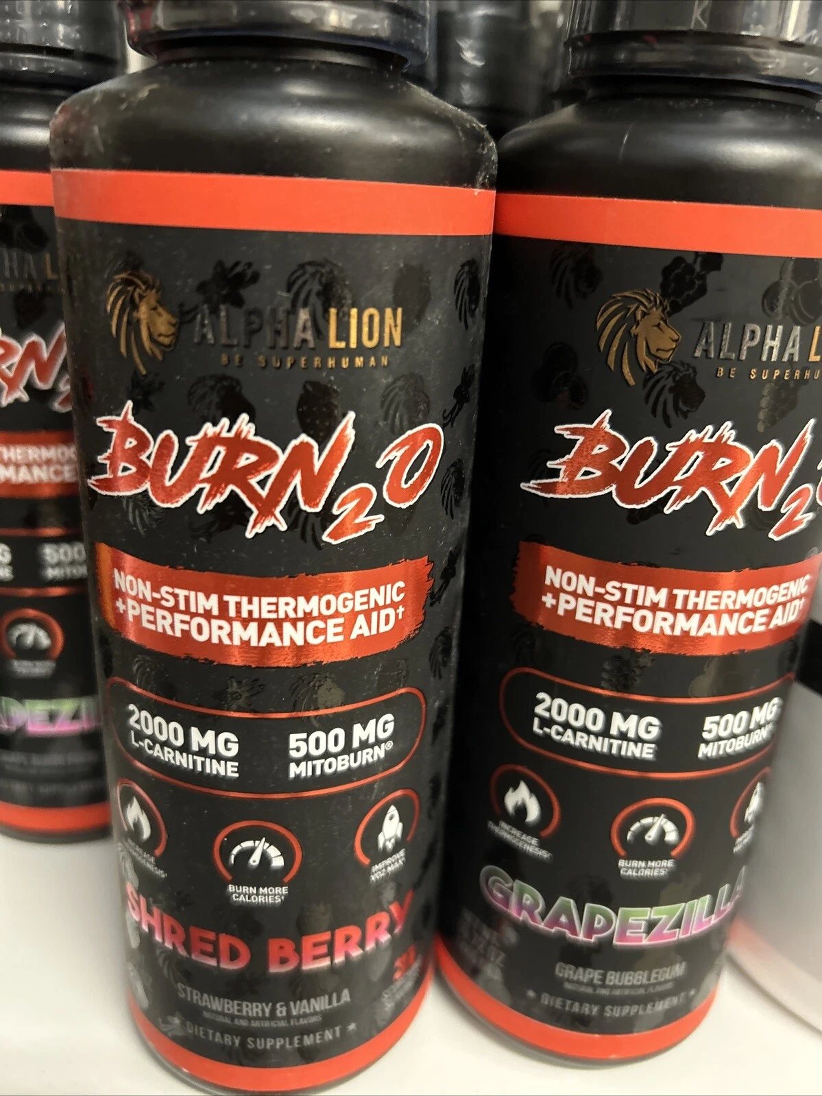 ALPHA LION SUPERHUMAN BURN 2.0 (31 SV) carnitine liquid+fat-burner