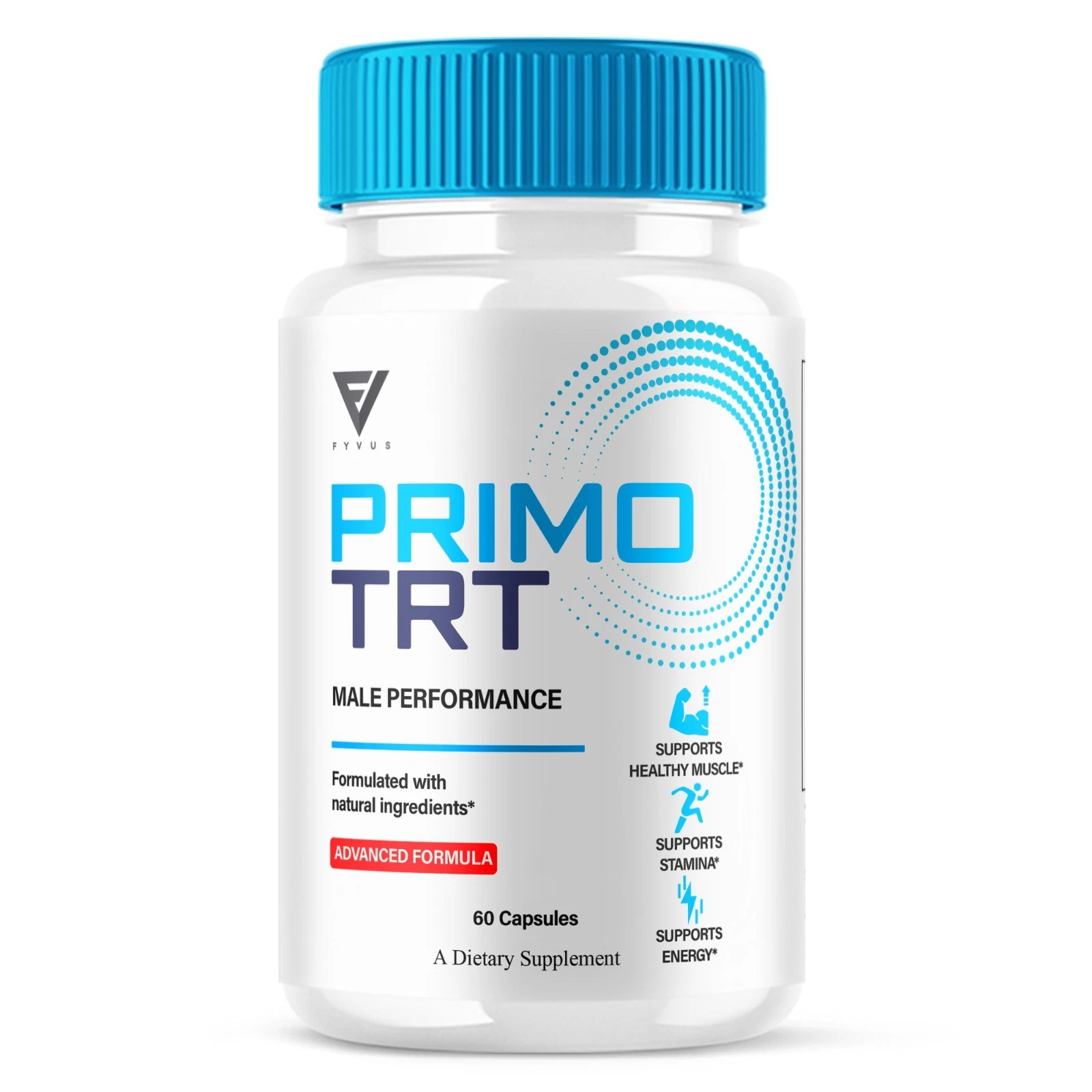 Primo TRT Supplement, PrimoTRT Premium Support Pills (60 Capsules)