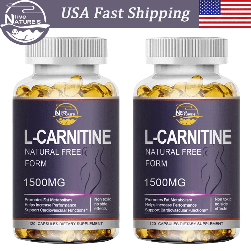 ACETYL L-CARNITINE 240Capsules Nervous System Health Antioxidant Support 1500mg