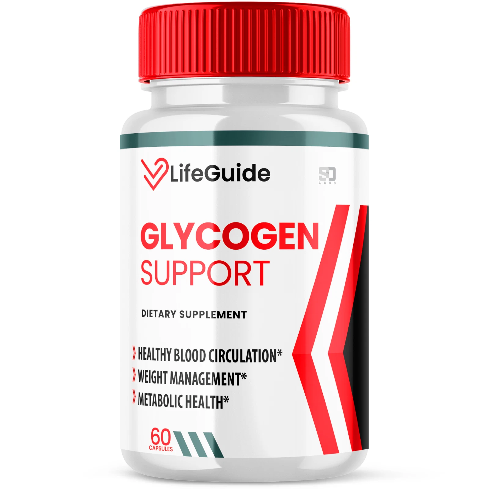 LifeGuide Glycogen Pills - Advanced Blood Sugar Health Support Formula - 60ct
