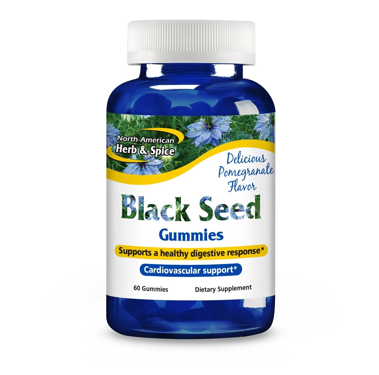 [388696935637] North American Herb & Spice Black Seed Gummies 60 Gummy