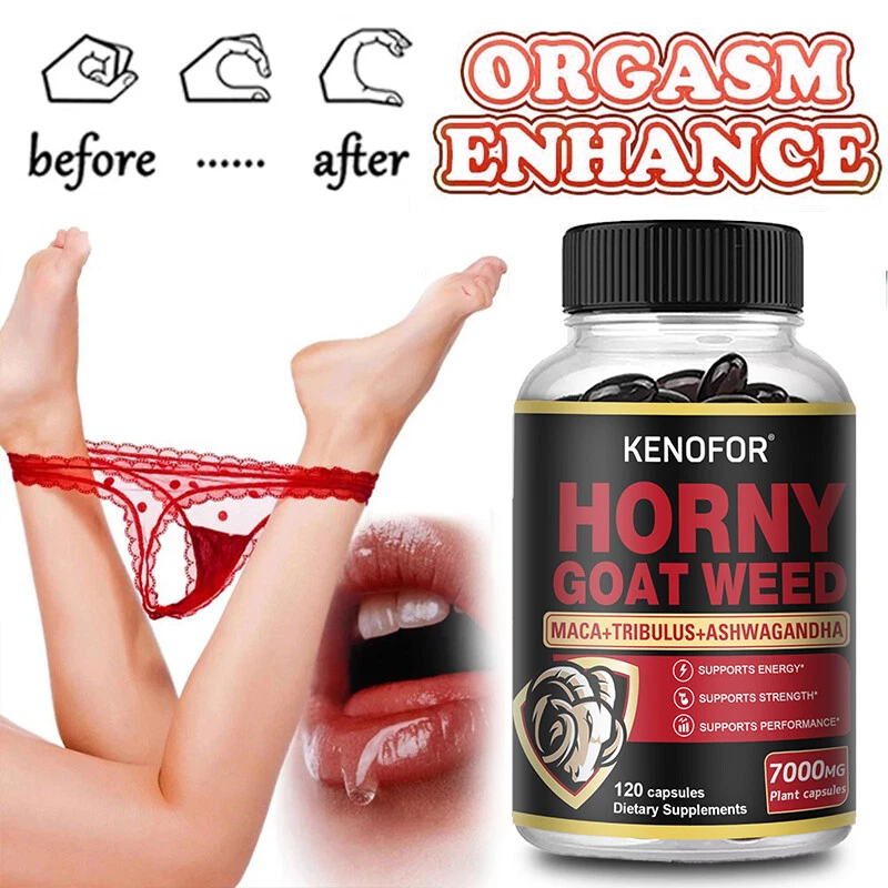 Horny Goat Weed Extract 120 Male Desire Capsules
