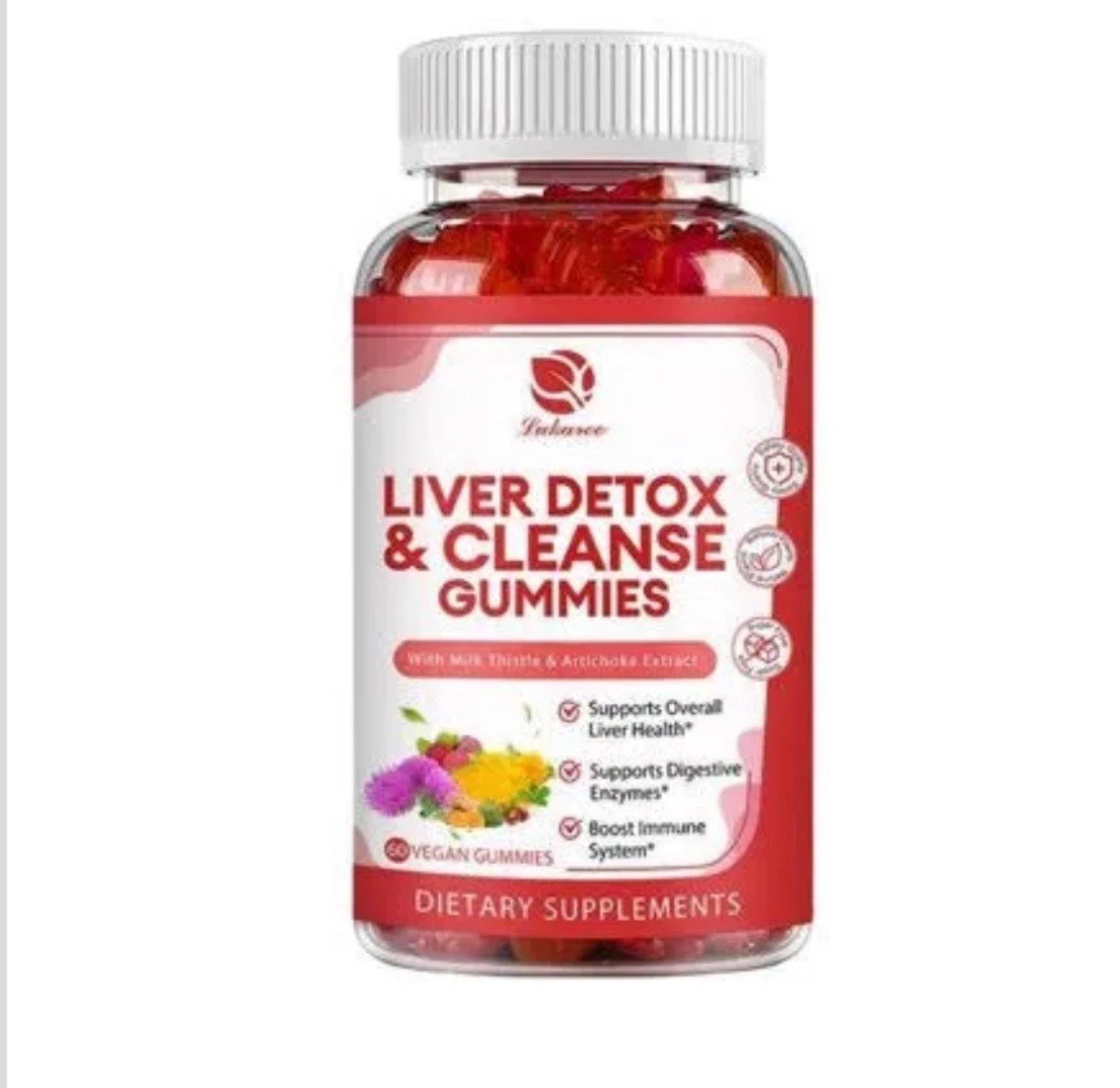 Liver Cleanse Detox & Cleanse Gummies Vegan Boost Immune Liver Health