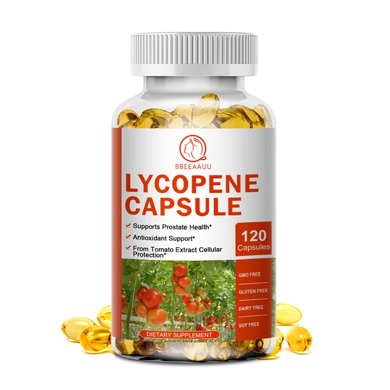 Lycopene Capsules High Protency Antioxidant & Prostate Health Support 120 Caps