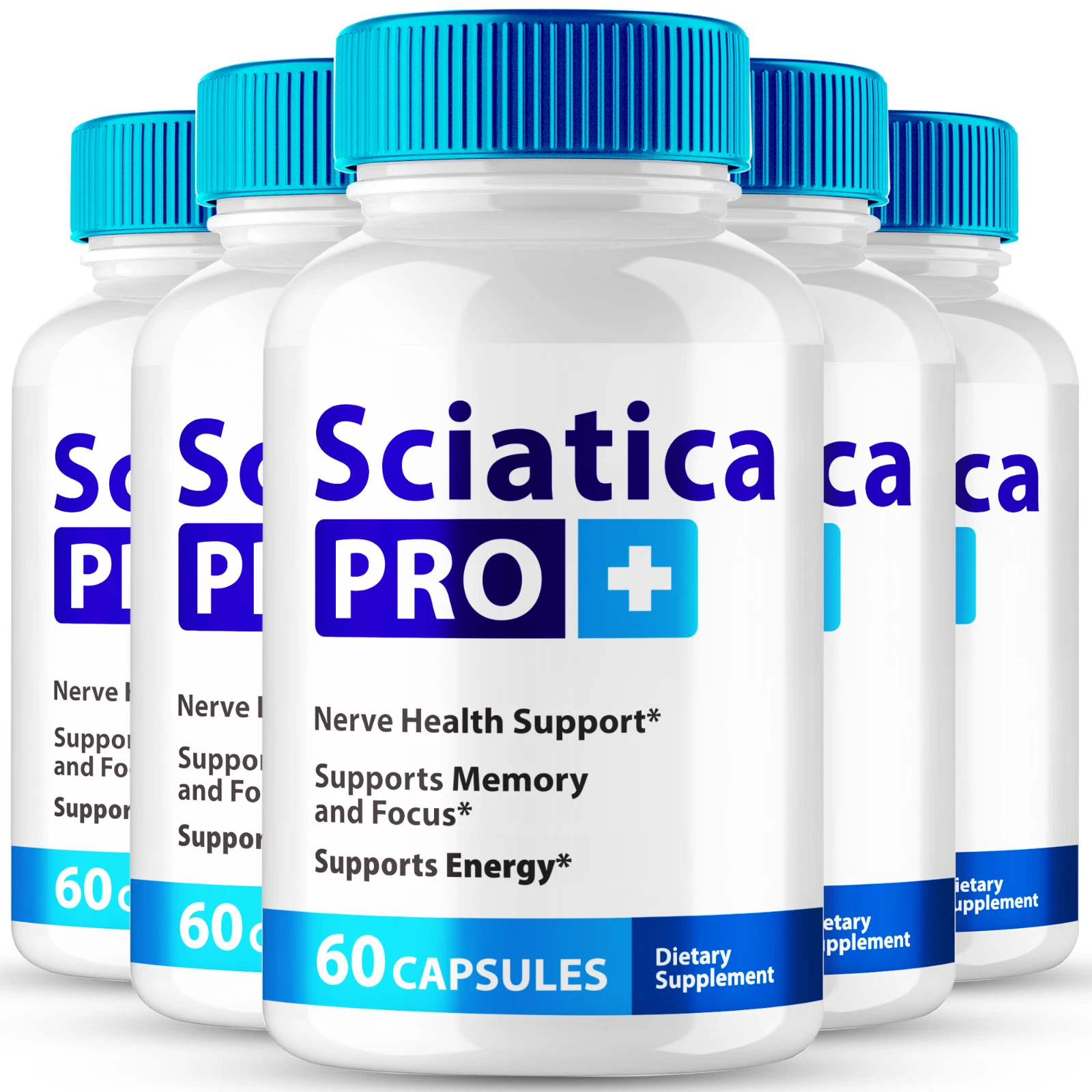 (5 Pack) Sciatica Pro+ Pills for Nerve Health, Sciatica Pro Plus Nerve Support