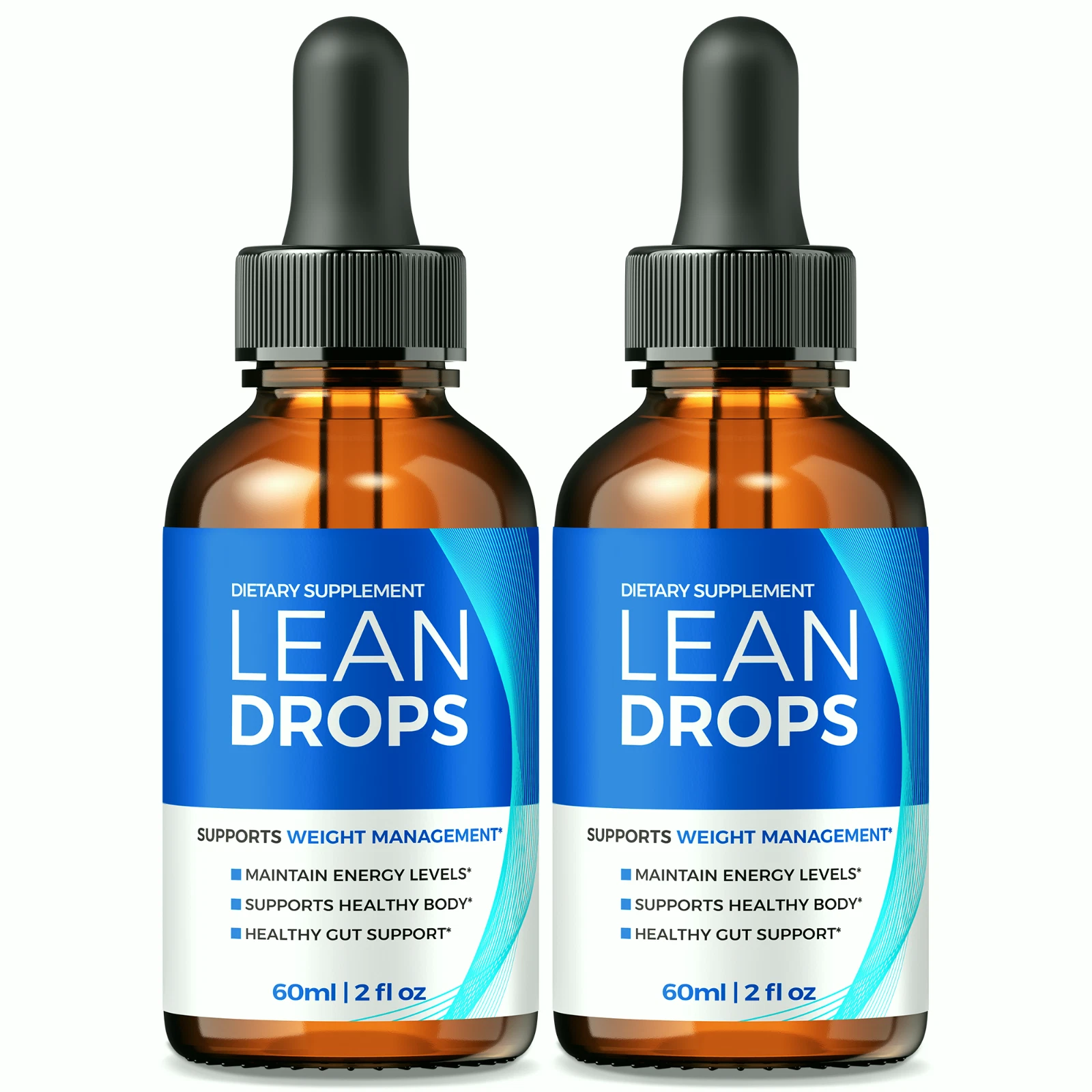 (2 Pack) Lean Drops for Weight Loss, Advanced LeanDrops Fat-Burning Formula
