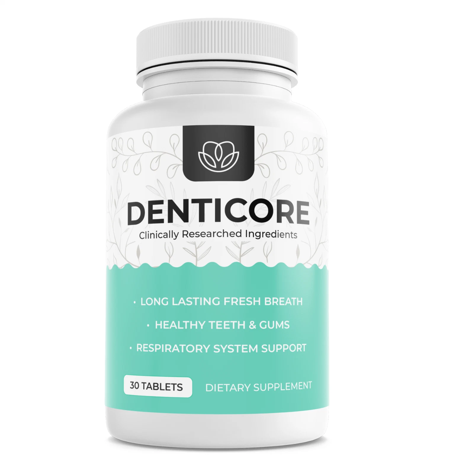 [326561729156] DENTICORE Dental Health Supplement Oral Support Teeth Gums Fresh 30 Tablets