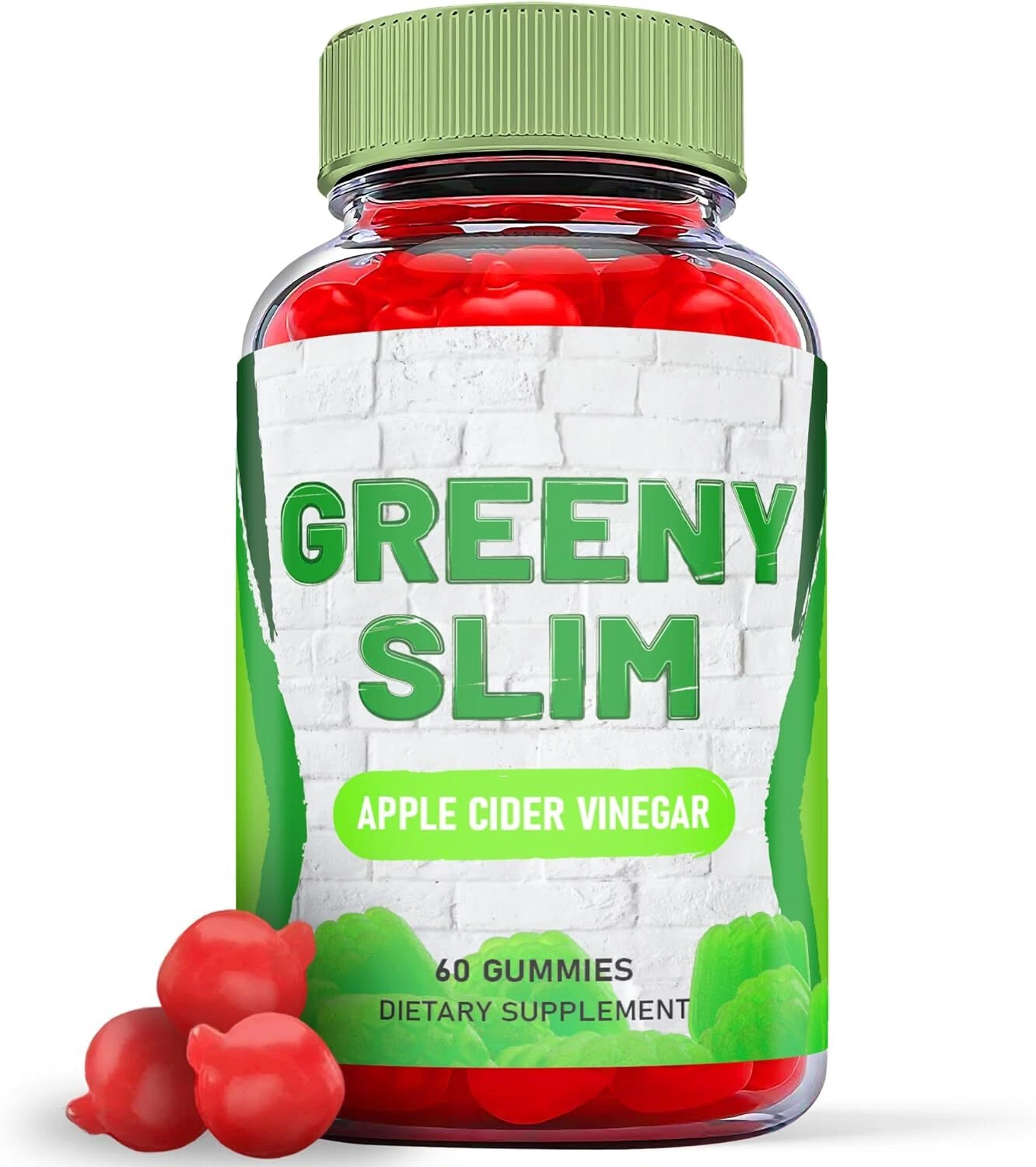 Greeny Slim Keto Gummies- Greeny Slim ACV Gummy For Weight Loss ORIGINAL -1 Pack