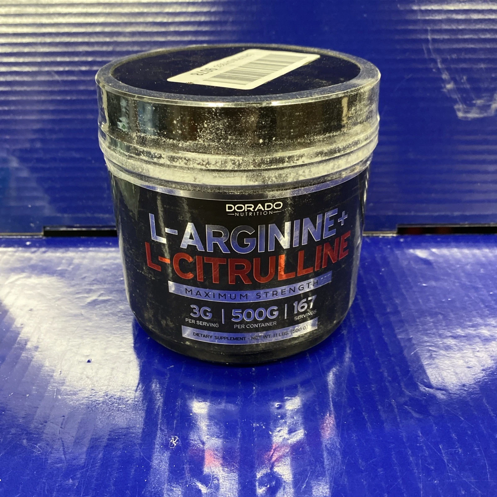 L Arginine L Citrulline Supplement Powder (3g) Nitric Oxide 167 Servings