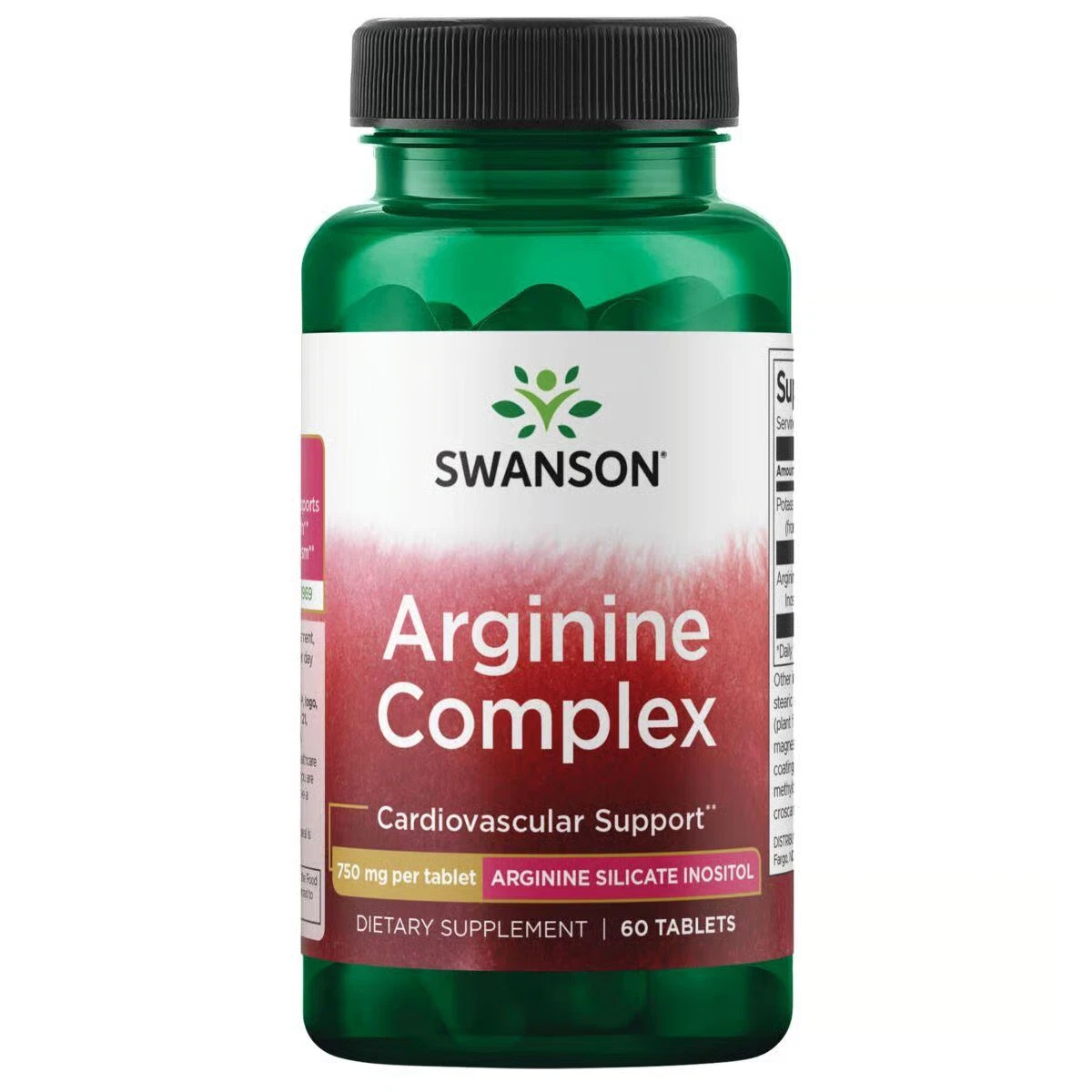 Swanson Arginine Complex 750 mg 60 Tablets