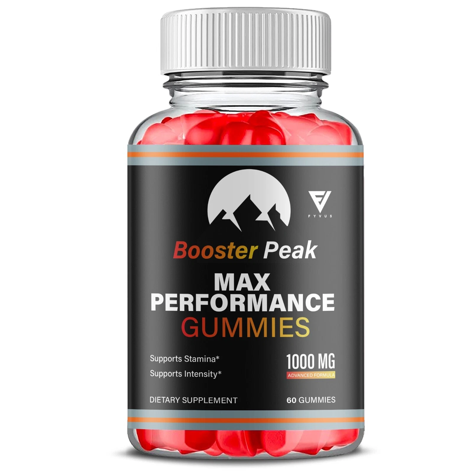 [146323209134] Booster Peak Gummies BoosterPeak Performance Supplement (60 Gummies)