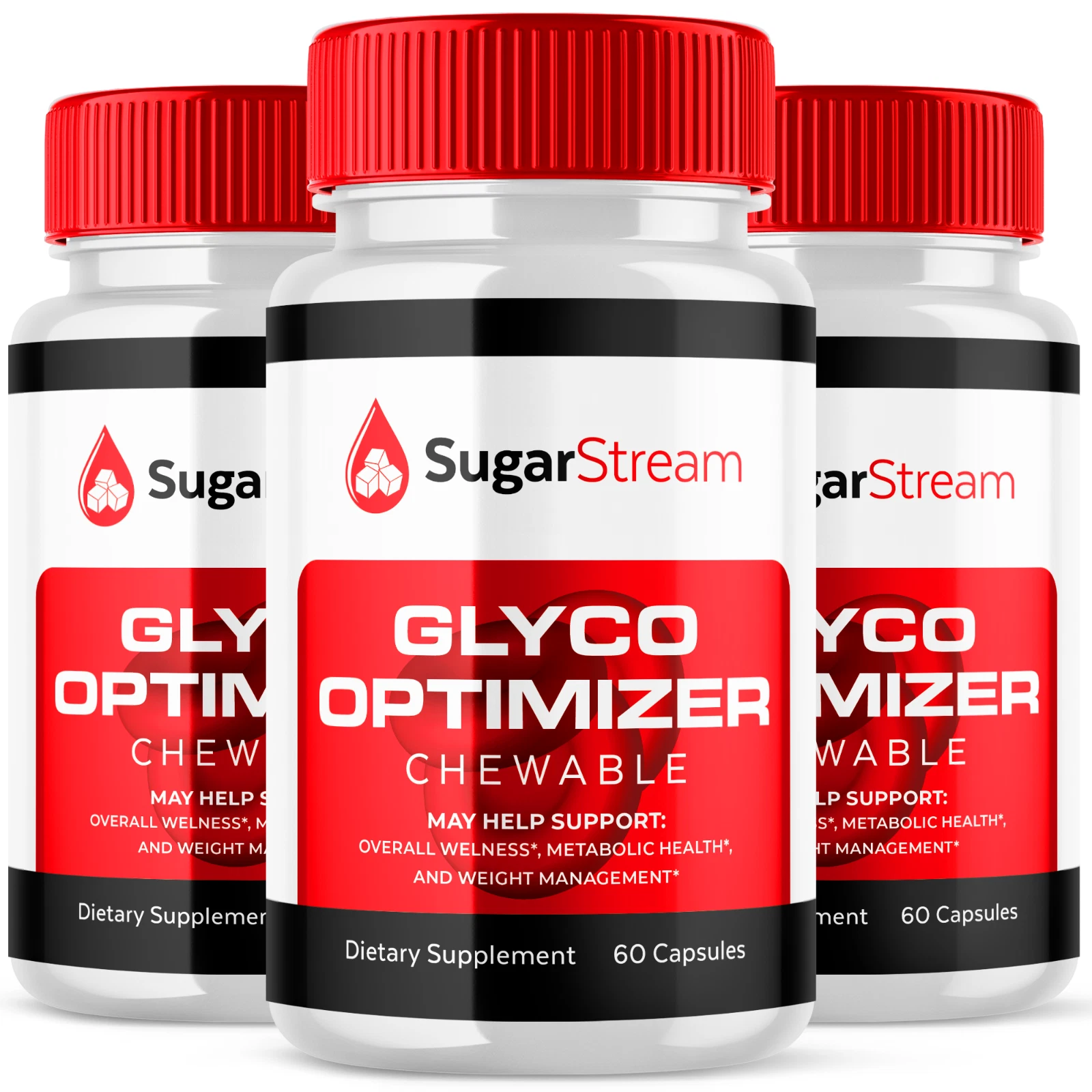 Sugar Stream Glyco Optimizer Max Strength Glycogen Support Sugarstream 180 Caps