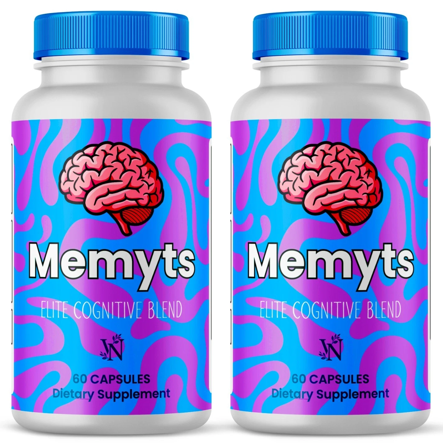 Memyts - Memyts Elite Cognitive Brain Blend Dietary Supplement NEW 120 Capsules
