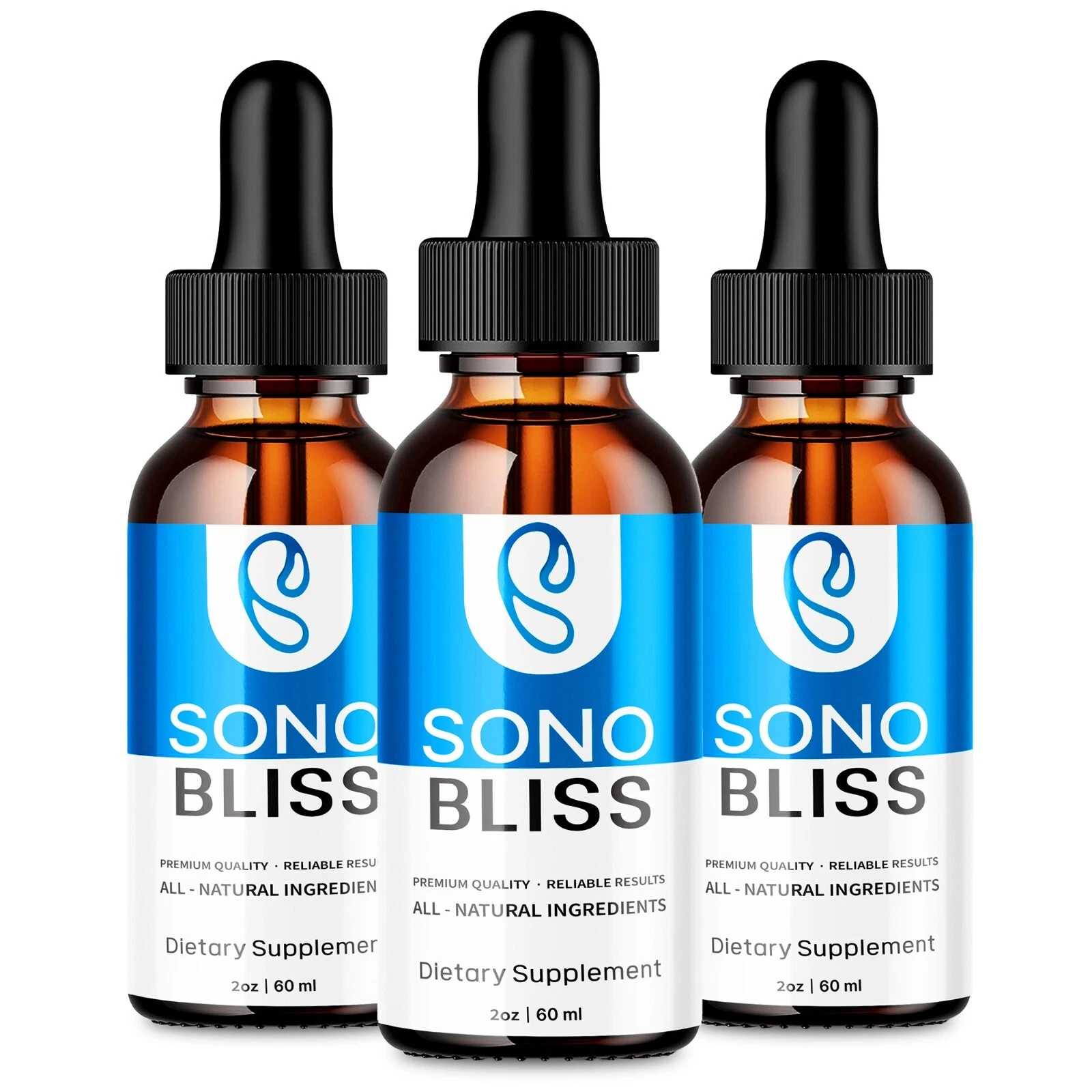 [176643758386] Sono Bliss Drops Hearing Supplement - Official Formula (3 Pack)