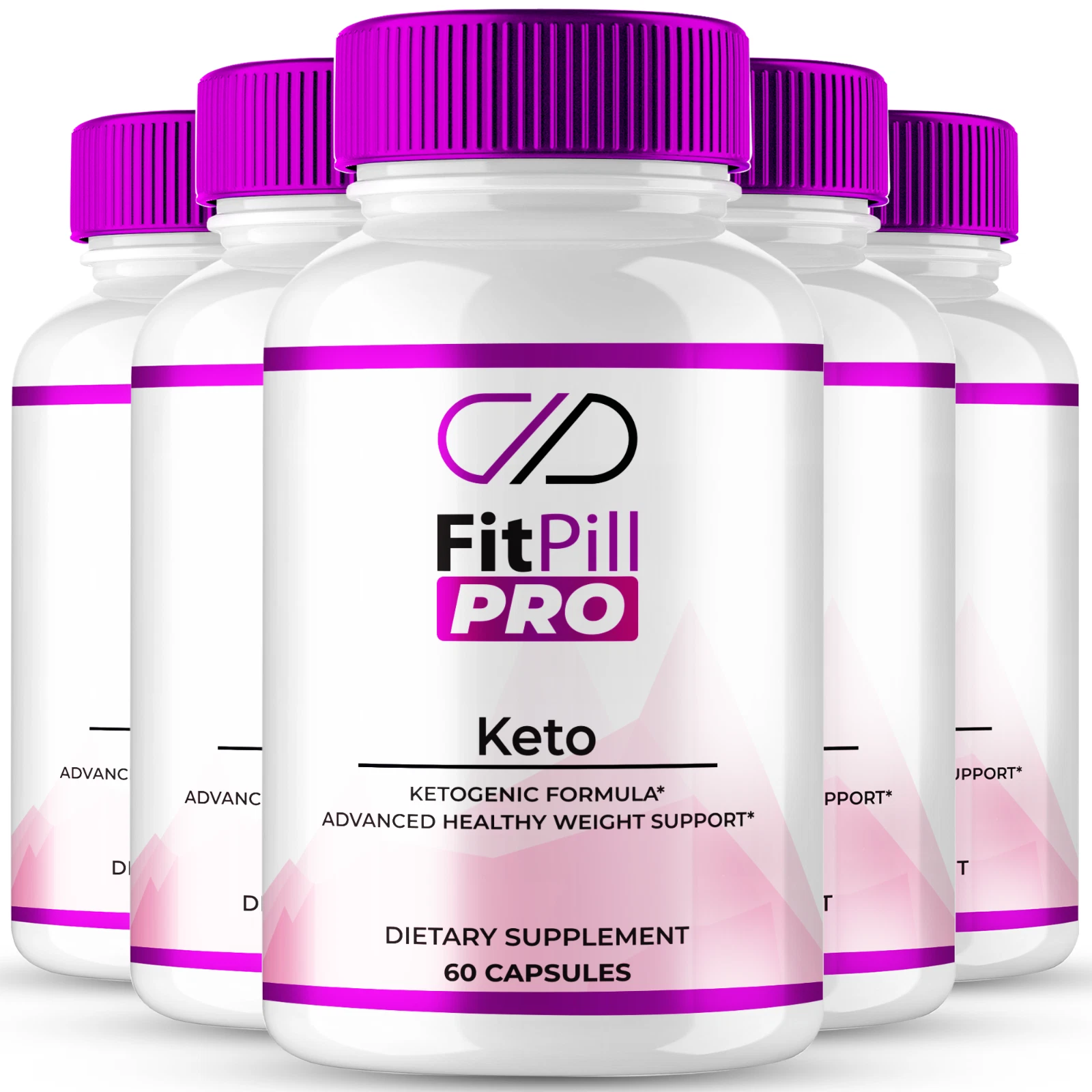[177091674411] (5 Pack) FitPill Pro Keto Capsules, Fit PillPro Advanced Weight Management Pills