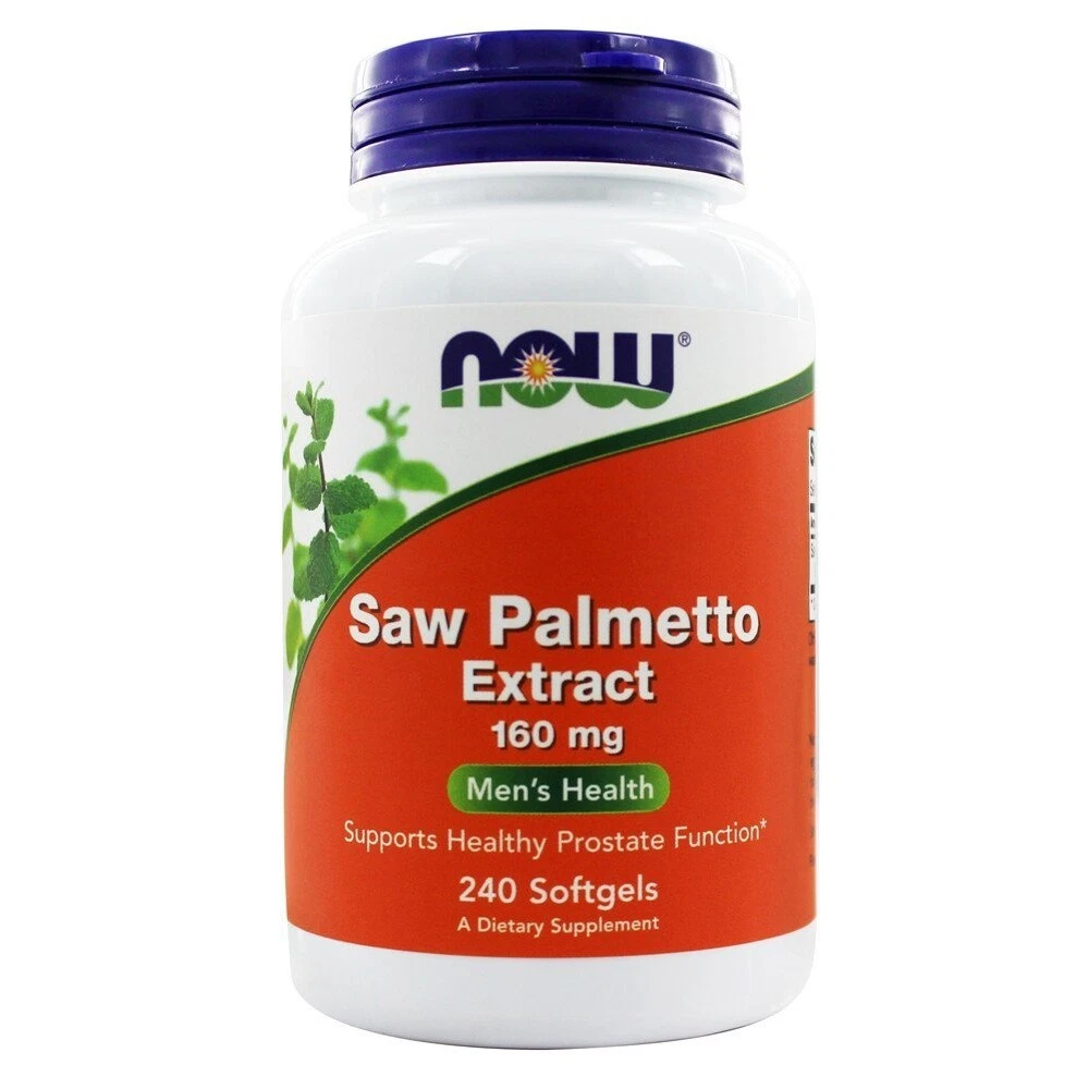 NOW Foods Saw Palmetto Extract 160 mg., 240 Softgels