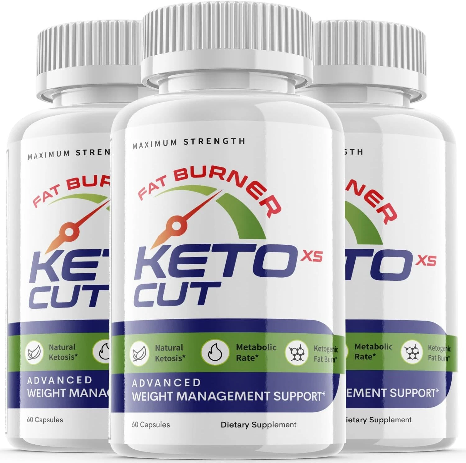 Keto Cut XS Capsules - Keto Cut XS Supplement For Weight Loss ORIGINAL - 3 Pack