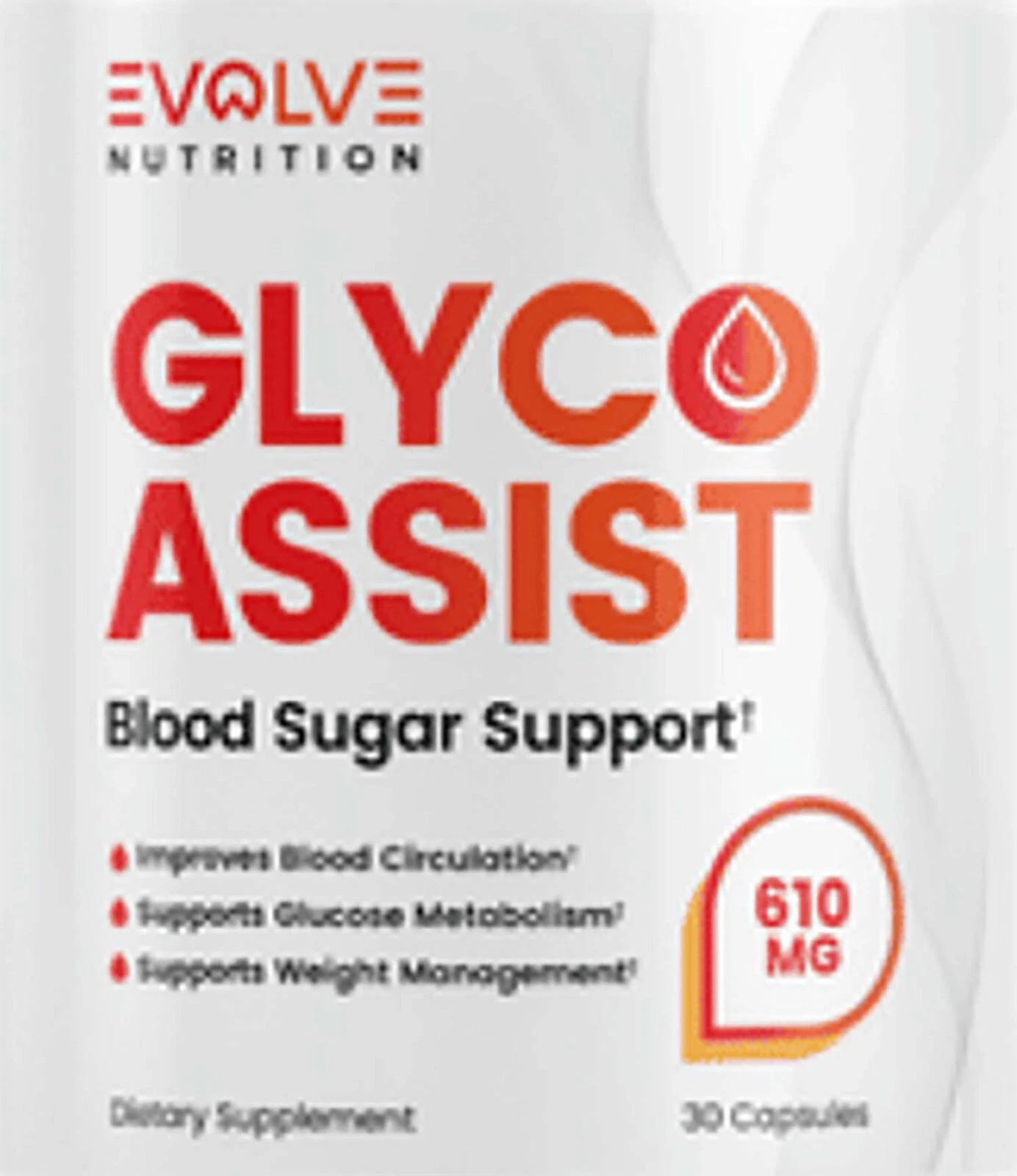 Glyco Assist Blood Health Support Supplement Genuine GlycoAssist 30 Capsules