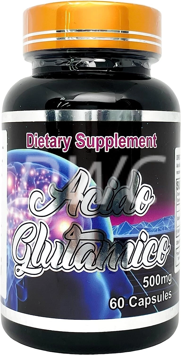 Productos el colibri Acido Glutamico 500mg 60 Capsules