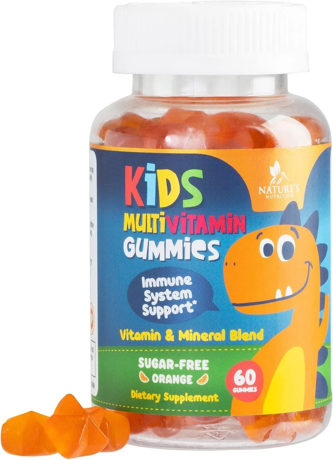 Kids Multivitamin - Gummies Natural Sugar Free Gummy Multi Vitamin for Kids